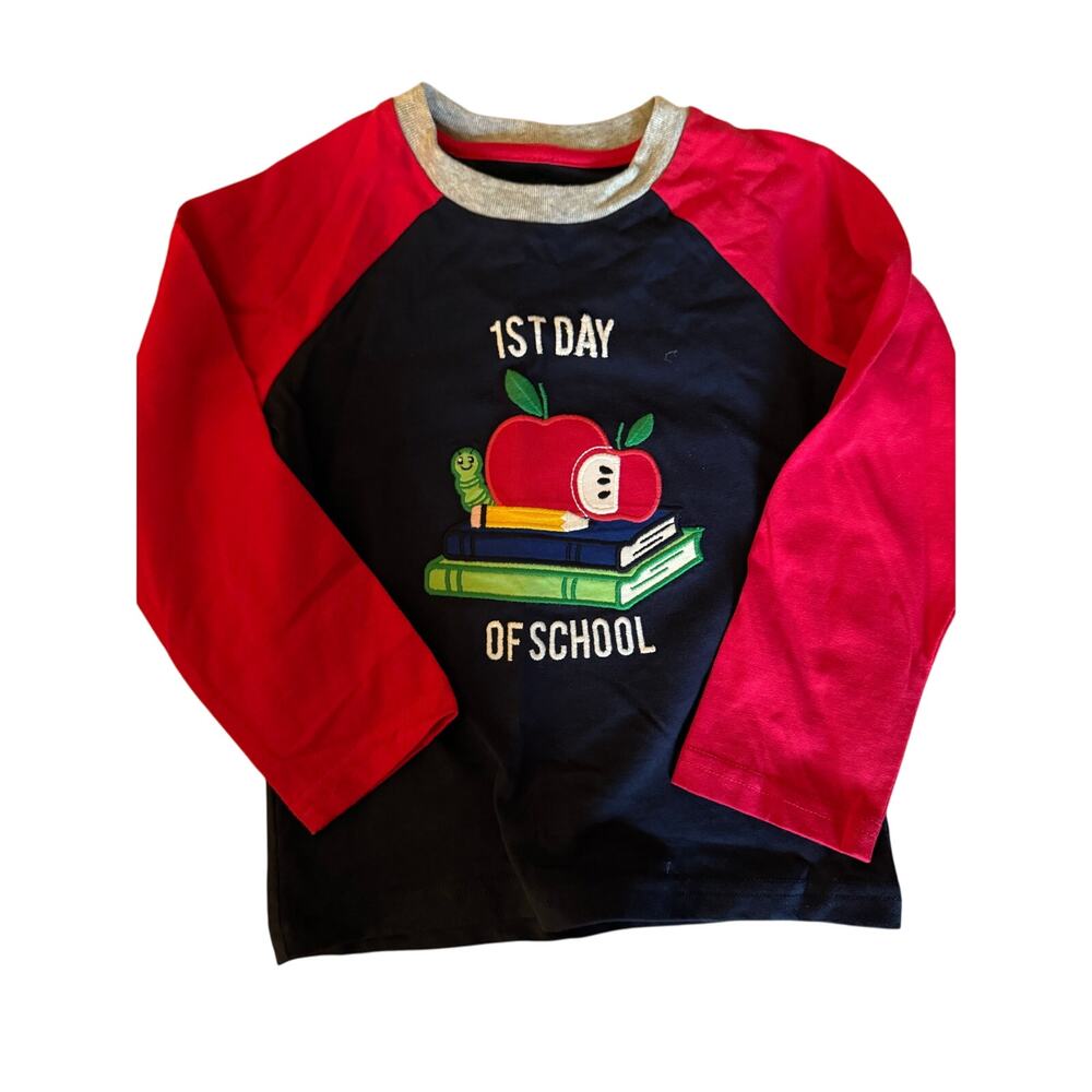 Gymboree 1st Day of School Shirt size 3t